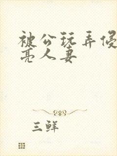 被公玩弄侵犯漂亮人妻