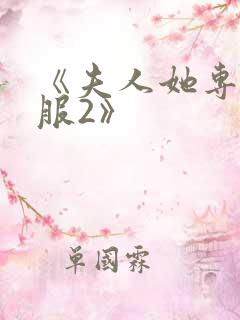 《夫人她专治不服2》