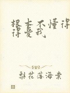 根本不懂得不懂得爱我