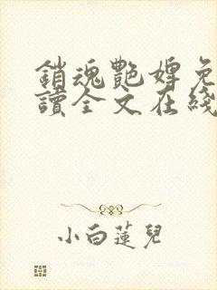 销魂艳婢免费阅读全文在线