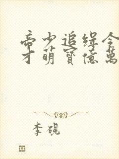 帝少追缉令,天才萌宝亿万妻 小说