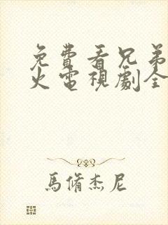 免费看兄弟们开火电视剧全集