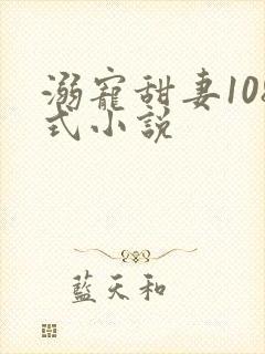 溺宠甜妻108式小说