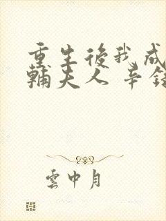 重生后我成了首辅夫人 辛录