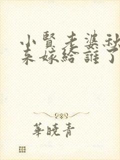 小贤老婆秋姐后来嫁给谁了