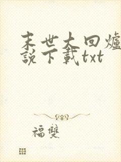 末世大回炉 小说下载txt