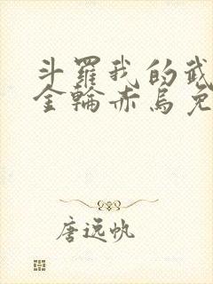 斗罗我的武魂是金轮赤乌免费阅读