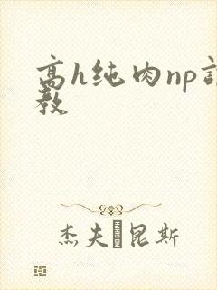 高h纯肉np调教