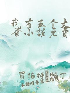 我有五个大佬爸爸小说免费看