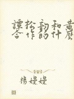 谭松韵和黄景瑜合作的什么电视剧