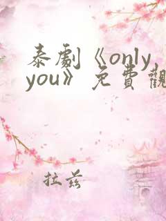 泰剧《onlyyou》免费观看