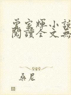 曾家辉小说免费阅读全文无弹窗