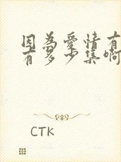 因为爱情有多美有多少集啊