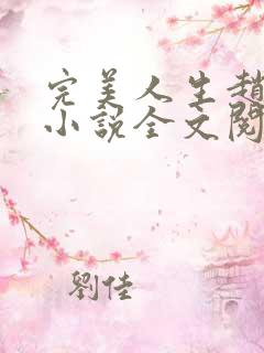 完美人生赵雅玉小说全文阅读