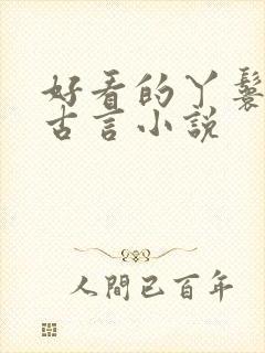 好看的丫鬟小说古言小说