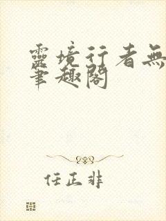 灵境行者无错字笔趣阁