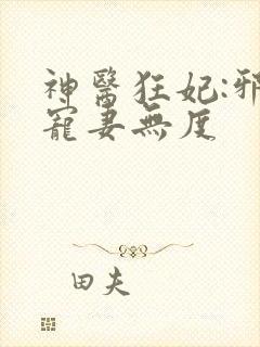 神医狂妃:邪王宠妻无度