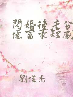 闪婚后老公是千亿富豪短剧