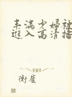 丰满少妇被猛烈进入高清播放,jiang