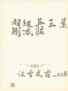 超级兵王叶谦未删减版