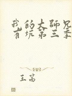 我的大师兄脑子有坑第三季