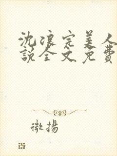 沈浪完美人生小说全文免费阅读