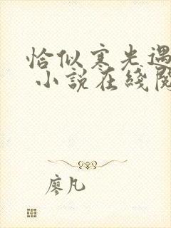 恰似寒光遇骄阳 小说在线阅读