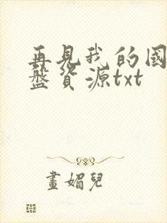 再见我的国王网盘资源txt