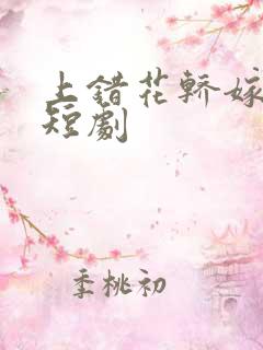 上错花轿嫁王爷短剧