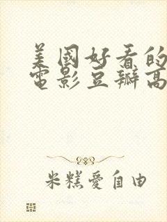 美国好看的爱情电影豆瓣高分