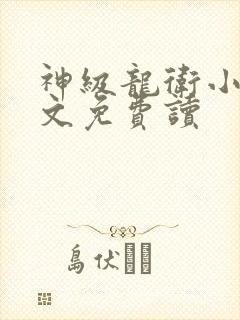 神级龙卫小说全文免费读