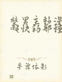 双男主动漫车速超快的那种