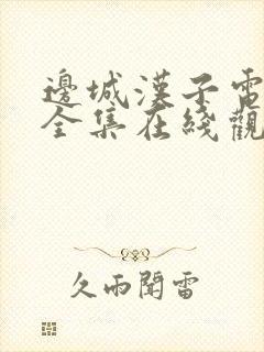 边城汉子电视剧全集在线观看免费观看