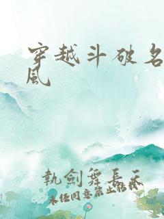 穿越斗破名叫萧风