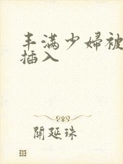 丰满少妇被猛烈插入