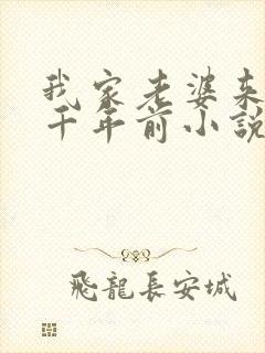 我家老婆来自一千年前小说读