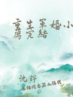 重生军婚小说推荐完结