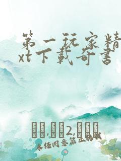 第一玩家精校txt下载奇书网