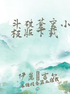 斗破苍穹小说精校版下载