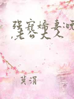 强宠娇妻:晚安,老公大人