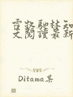 霍牧驰林知宜全文阅读最新章节