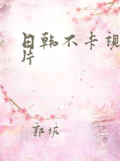 日韩不卡视频毛片