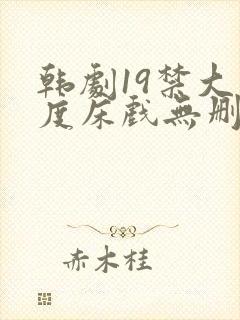 韩剧19禁大尺度床戏无删减