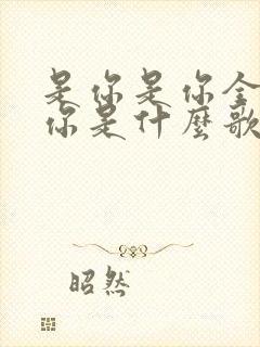 是你是你全都是你是什么歌