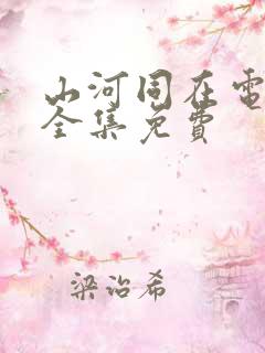 山河同在电视剧全集免费