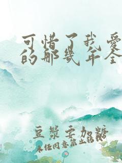 可惜了我爱着你的那几年全文在线阅读