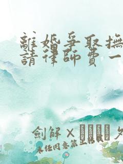 离婚争取抚养权请律师费一般是多少钱