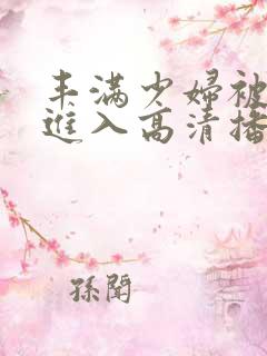 丰满少妇被猛烈进入高清播放在线观看