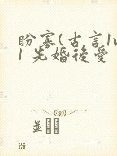 盼寡(古言1v1 先婚后爱