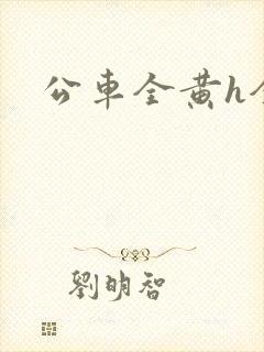 公车全黄h全肉